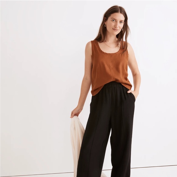 Madewell hemp-blend shirttail tank top - Picture 2 of 8